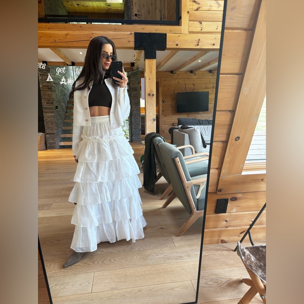 Aje angela maxi skirt
